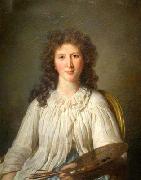 unknow artist Portrait of Adelaide Binart epouse Lenoir Spain oil painting artist